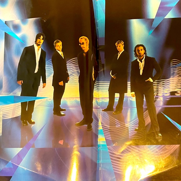 ❤️RARE AND COLLECTIBLE BACKSTREET BOYS❤️BLACK &BLUE Poster Book❤️Fantastic Buy❤️ - Picture 2 of 16